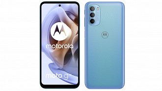 Moto G31. (Crédito: Motorola/Reprodução)