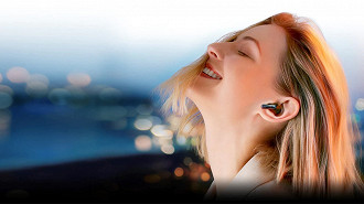 Fone de ouvido in-ear Bluetooth TWS LG TONE Free FP9. Fonte: LG