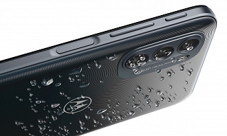 O Moto G31 possui proteção contra respingos. (Crédito: Motorola/Reprodução)