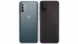 Moto G31 vs Moto G30: design. (Crédito: Oficina da Net)