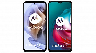 Moto G31 vs Moto G30: tela. (Crédito: Oficina da Net)