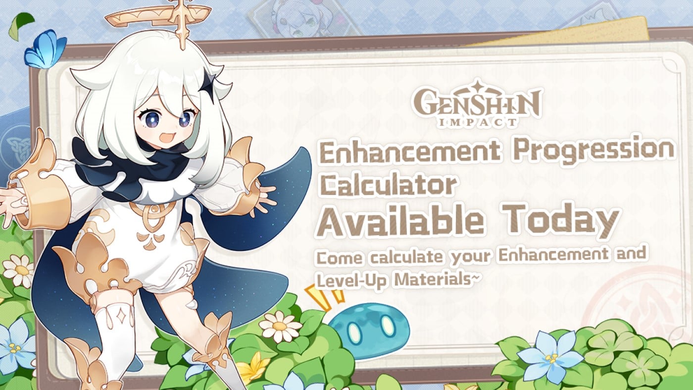 Genshin Impact MiHoYo adiciona calculadora de materiais necessários