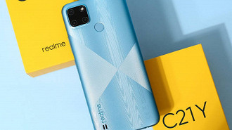 Realme C21Y. (Crédito: Realme/Reprodução)