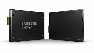 Imagem ilustrativa do SSD Samsung PM1743. Fonte: Samsung