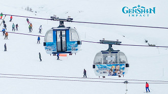 Estação de esqui Val Thorens. Fonte: miHoYo