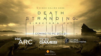Banner de chegada de Death Stranding Director