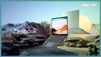 Zenbook 14 OLED. (Crédito: ASUS/Divulgação)