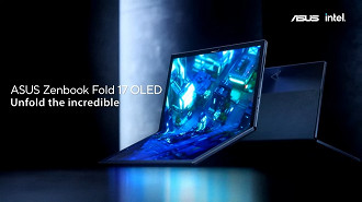 Zenbook 17 Fold OLED. (Crédito: ASUS/Divulgação)