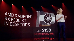 AMD anuncia RX6500, versão de GPU para desktop econômica da linha 6000 AMD anuncia RX6500, versão de GPU para desktop econômica da linha 6000