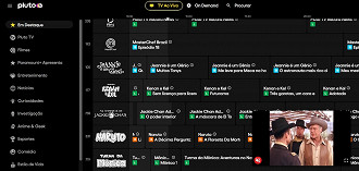 Pluto TV é uma opção de IPTV gratuito com a mesma experiência de TV por assinatura. (Crédito: Pluto TV/Reprodução)