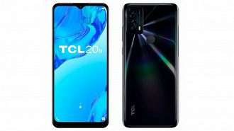 TCL 20B é mais básico. (Crédito: TCL/Reprodução)