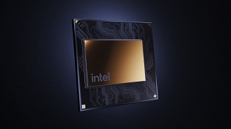 Imagem ilustrativa de chip Intel voltado para a mineração de criptomoedas. Fonte: intel