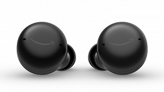 2ª geração dos fones de ouvido in-ear Bluetooth TWS Amazon Echo Buds. Fonte: Amazon