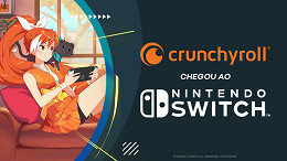 Nintendo Switch ganha suporte ao Crunchyroll, streaming de animês