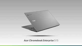 Volet - Acer Chromebook 515. Fonte: Acer