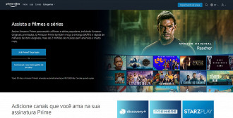 Passo 04 - Como acompanhar a transmissão dos jogos da Copa do Brasil no Amazon Prime: Captura de tela da página oficial do Prime Video. Fonte: Vitor Valeri