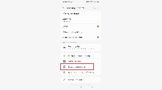 Dentro da Samsung Account você encontra a opção para Buscar um telefone