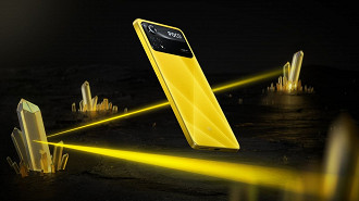 O clássico amarelão continua vivo ente os mais famosos modelos da POCO (Crédito: Xiaomi/Divulgação)