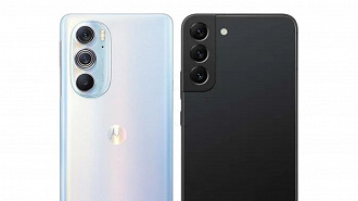 Edge 30 Pro vs Galaxy S22: câmeras (Crédito: Oficina da Net)