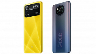 POCO X4 Pro vs POCO X3 Pro: design (Crédito: Oficina da Net)