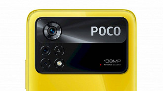 Câmeras do POCO X4 Pro (Crédito: Oficina da Net)