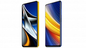 POCO X4 Pro vs POCO X3 Pro: tela (Crédito: Oficina da Net)