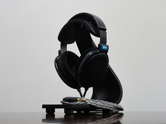 Headphone Sennheiser HD600. Fonte: Vitor Valeri