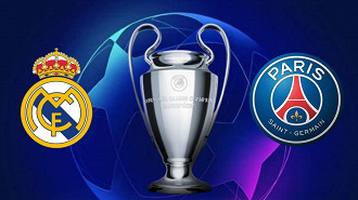 Real Madrid x PSG - Champions League: onde assistir o jogo ao vivo (Crédito: Oficina da Net)