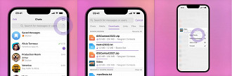 Gerenciador de downloads no Telegram.