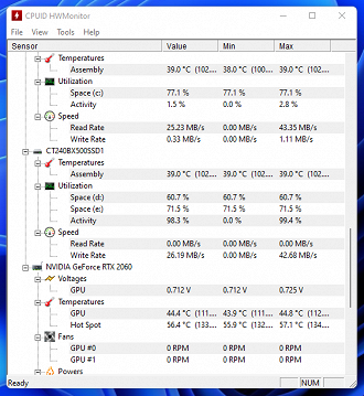 CPUID HWMonitor