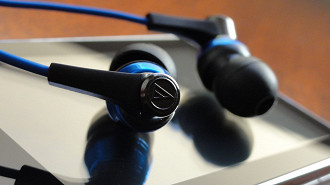 As melhores marcas de fones de ouvido de 2022. Na foto: fone de ouvido in-ear Audio Technica ATH-CKR3. Fonte: Vitor Valeri