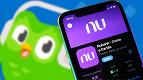 Duolingo oferece gratuitamente cursos de idiomas para clientes da Nubank