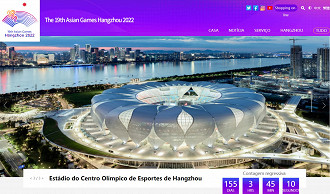 Imagem ilustrativa do Asian Games 2022. Fonte: hangzhou2022