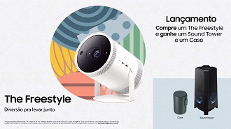 Brinde garantido para quem comprar o The Freestyle a partir de maio. (Crédito: Samsung/Divulgação)