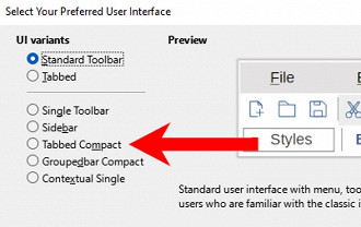 Passo 01 - Adicione as guias dos menus do Microsoft Office no LibreOffice.