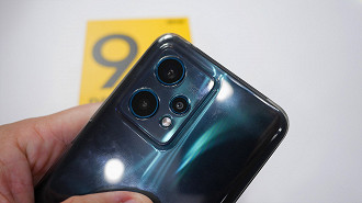 Conjunto de câmeras do realme 9 Pro +