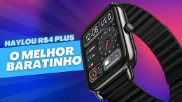 Haylou RS4 Plus: o melhor smartwatch baratinho que já testei [Review]