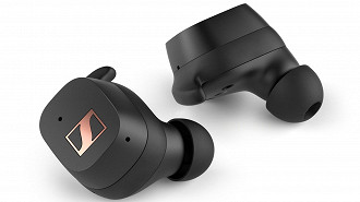 Fone de ouvido in-ear TWS Sennheiser Sport True Wireless. Fonte: Sennheiser