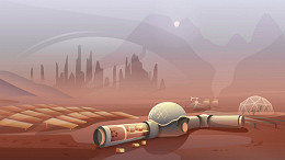 Energia solar em Marte é mais vantajosa que Nuclear Energia solar em Marte é mais vantajosa que Nuclear