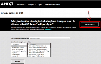 Site da AMD