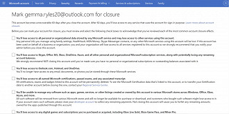 Passo 05 - Como excluir uma conta Microsoft.