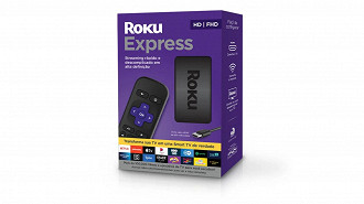 O Roku Express é uma das melhores opções de TV Box no mercado (Crédito: Roku/Reprodução)