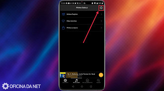 Passo 02 - Como obter o máximo de qualidade do Qobuz no celular. Fonte: Vitor Valeri