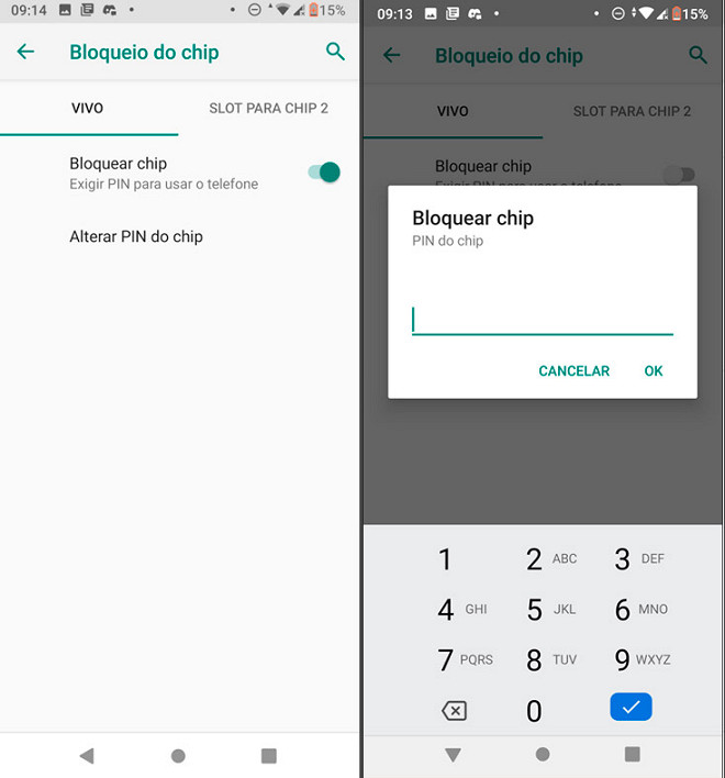 Como bloquear o PIN do chip de operadora no iPhone e Android