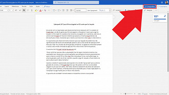 Passo 05 - Como compartilhar um documento no Microsoft Office. Fonte: Vitor Valeri