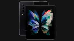 Samsung Galaxy Z Fold 4 design revelado pela primeira vez Samsung Galaxy Z Fold 4 design revelado pela primeira vez