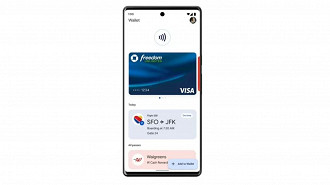 O Google Wallet é a nova carteira virtual do Android 13 (Crédito: Google/Reprodução)