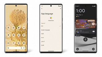 Novos modos de personalização do Android 13 (Crédito: Google/Reprodução)