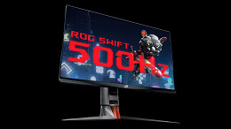 Asus anuncia ROG SWIFT, o primeiro monitor gamer de 500 Hz do mundo Asus anuncia ROG SWIFT, o primeiro monitor gamer de 500 Hz do mundo
