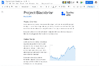 Selecionando vários trechos de uma só vez no Google Docs. Fonte: Google